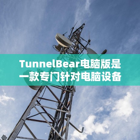 TunnelBear电脑版是一款专门针对电脑设备的VPN客户端，旨在为用户提供安全、私密的网络访问体验。以下是对该应用的详细介绍