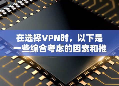 在选择VPN时,以下是一些综合考虑的因素和推荐 在选择VPN时,以下是一些综合考虑的因素和推荐