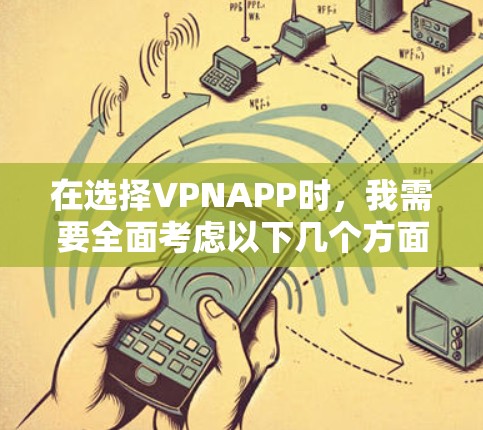 在选择VPNAPP时,我需要全面考虑以下几个方面 在选择VPNAPP时,我需要全面考虑以下几个方面