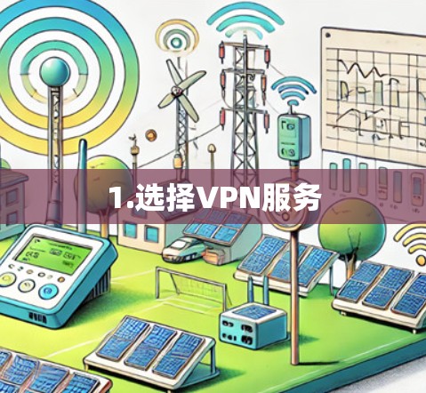 1.选择VPN服务