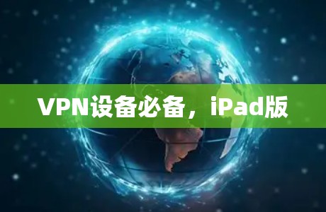 VPN设备必备，iPad版