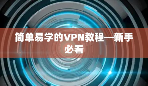 简单易学的VPN教程—新手必看 简单易学的VPN教程—新手必看