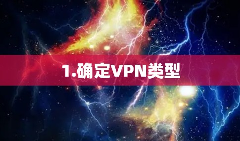 1.确定VPN类型 1.确定VPN类型
