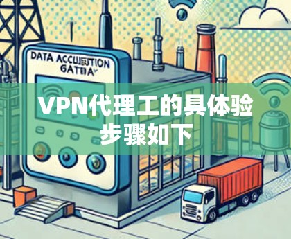 VPN代理工的具体验步骤如下