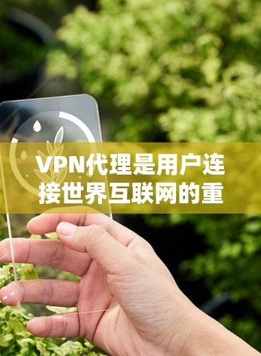 VPN代理是用户连接世界互联网的重要工具,为他们提供了加密、安全、便捷的网络访问方式。不过,普通用户可能对这些功能了解不多,因此需要详细分析和理解。以下是对普通用户VPN代理功能的分析 VPN代理是用户连接世界互联网的重要工具,为他们提供了加密、安全、便捷的网络访问方式。不过,普通用户可能对这些功能了解不多,因此需要详细分析和理解。以下是对普通用户VPN代理功能的分析