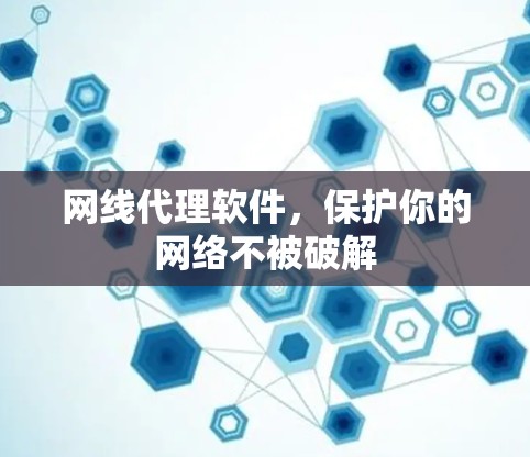 网线代理软件,保护你的网络不被破解 网线代理软件,保护你的网络不被破解