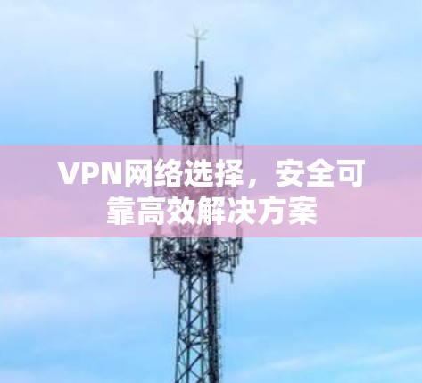 VPN网络选择,安全可靠高效解决方案